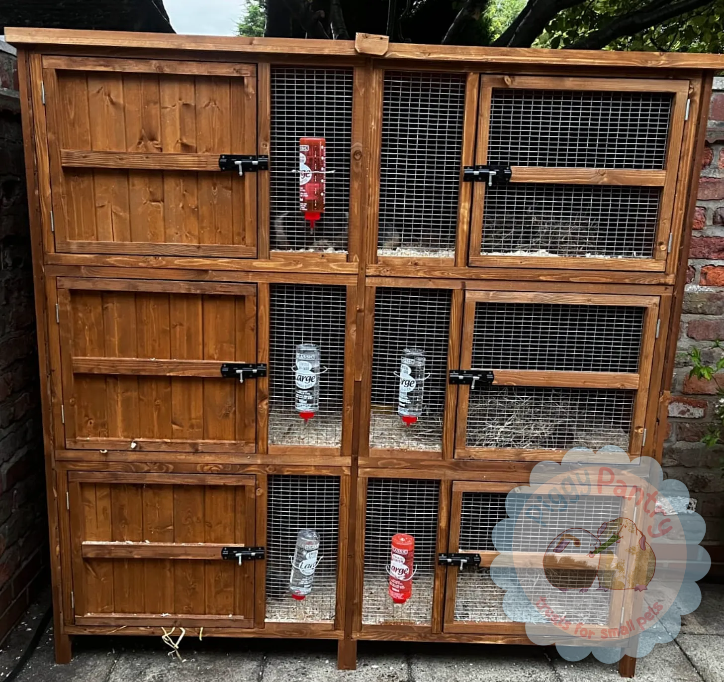 Three Story hutch